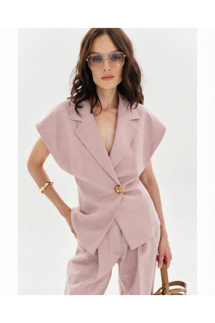 Жилет А2746/5 пудра