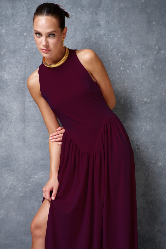 Платье А2710/1 бордовое