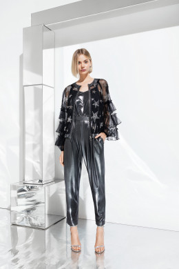 Комбинезон серебряного цвета А1103/2