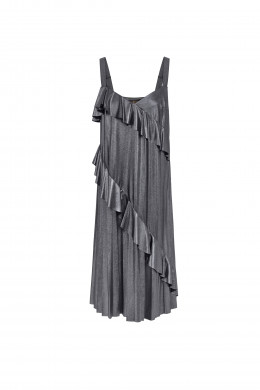 Платье серебряного цвета  А1131/1