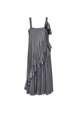 Платье серебряного цвета  А1131/1