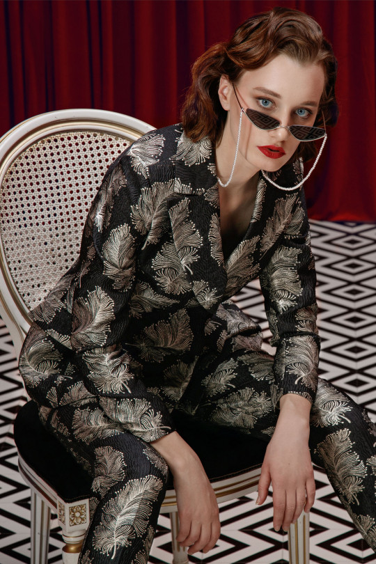 Жакет черный A1318/4 