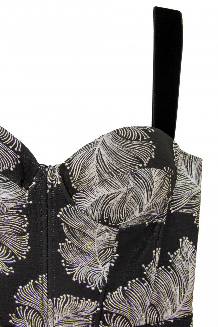 Платье черное A1316/1