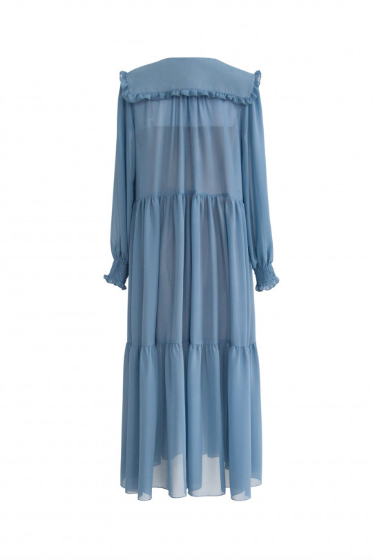 Платье лазурное A1725/1 