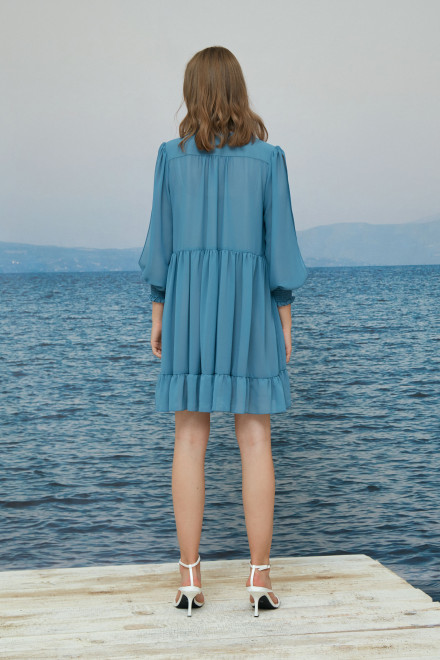 Платье лазурное A1726/1 