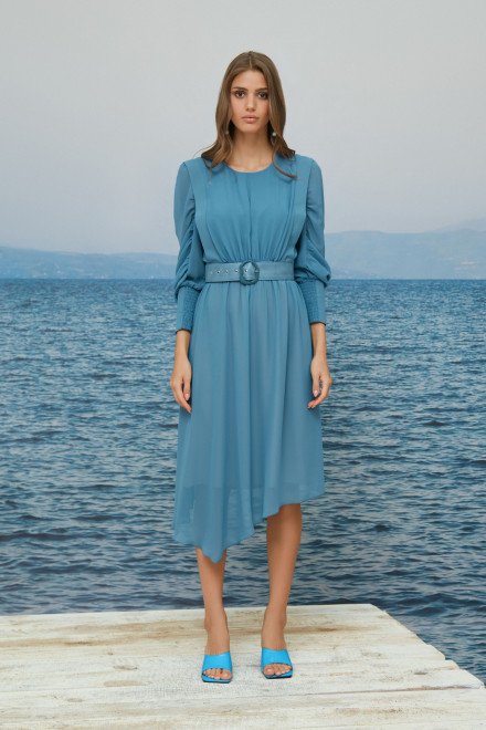 Платье лазурное A1729/1