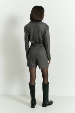 Комбинезон А2433/2 бежево-коричневый