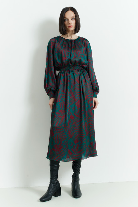 Платье А2452/1 изумрудный