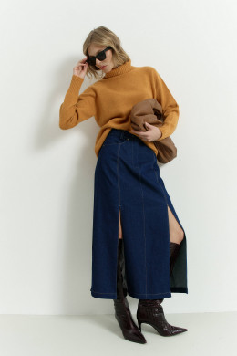 Юбка А2462/8 синий