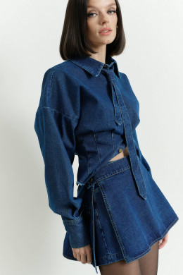 Рубашка А2460/3 синий