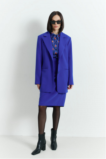 Блузка А2438/3 васильковый