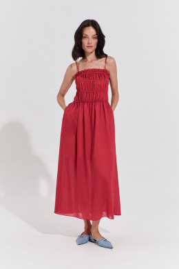 Платье А2556/1 коралловый