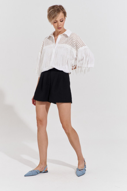 Блузка А2595/3 молочный