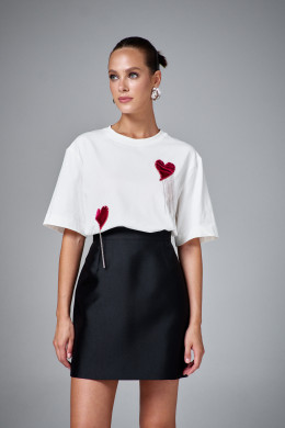 Футболка А2678/9 молочная