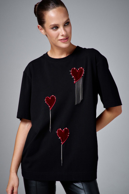 Футболка А2678/9 чёрная