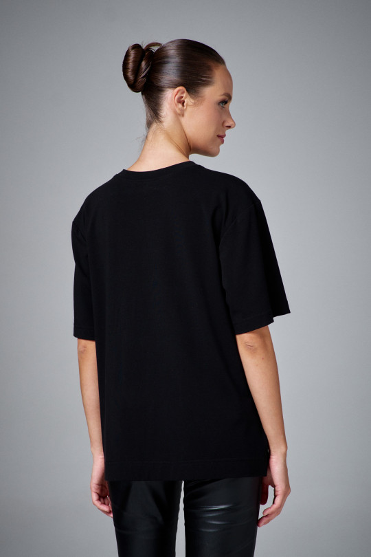 Футболка А2678/9 чёрная