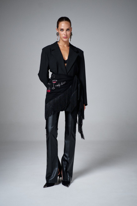 Шаль АК345 чёрный