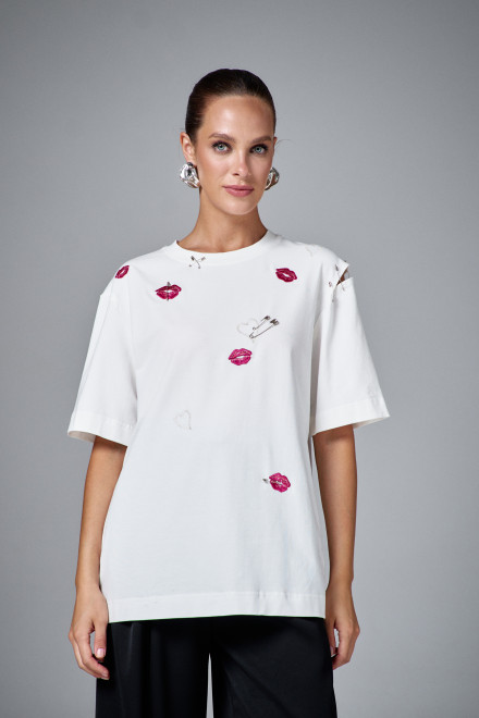 Футболка А2685/9 молочная