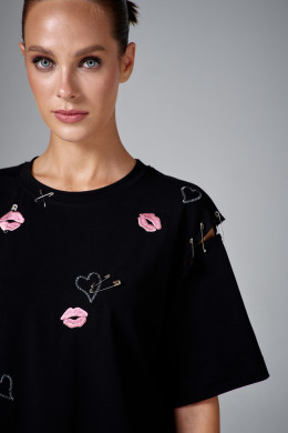 Футболка А2685/9 чёрный