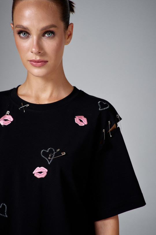 Футболка А2685/9 чёрный