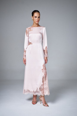 Платье А2687/1 пудра