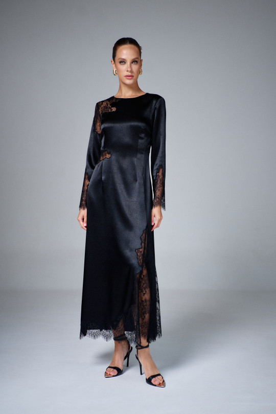 Платье А2687/1 черное