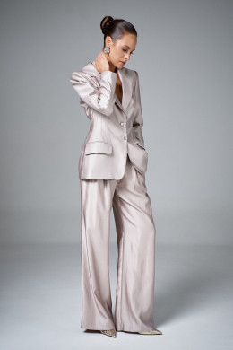 Брюки А2698/6 бежевые