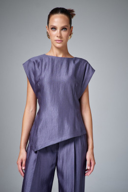 Блузка А2699/3 фиолетовая