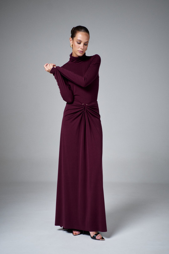 Юбка А2713/8 бордовая