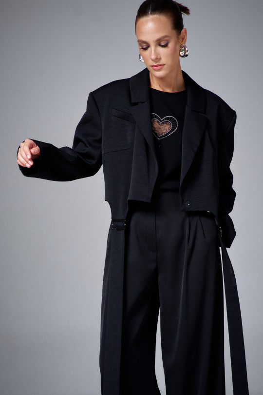 Жакет А2683/4 черный