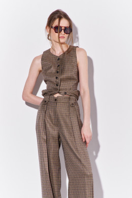 Брюки А2617/6 бежевые