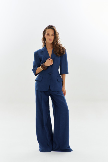 Брюки А2737/6 синие