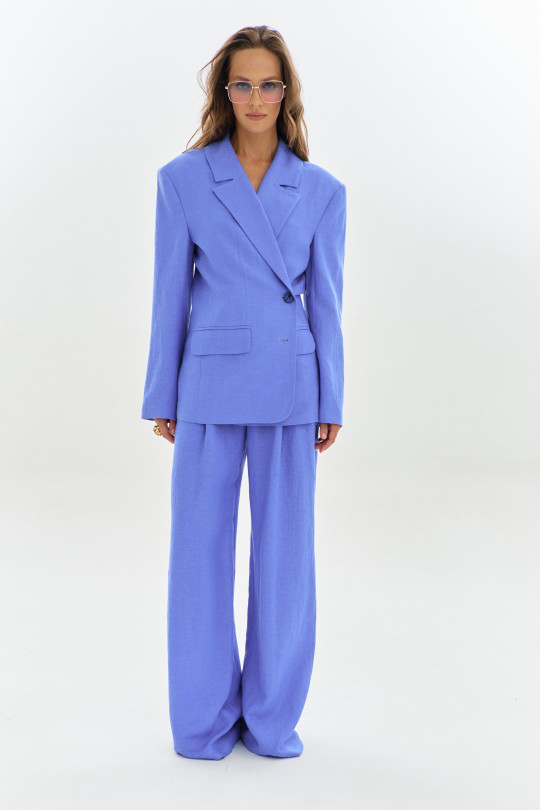 Жакет А2740/4 васильковый