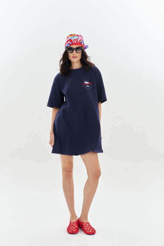 Платье А2761/1 синее