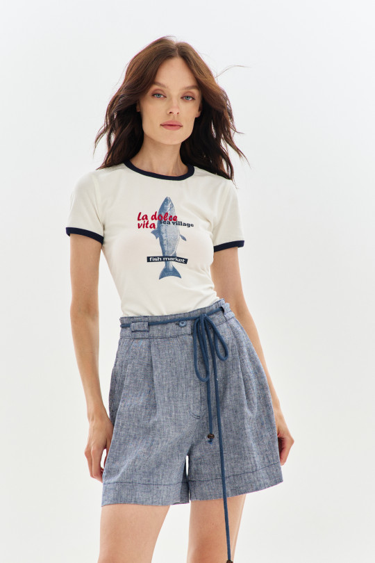 Футболка А2762/9 молочная