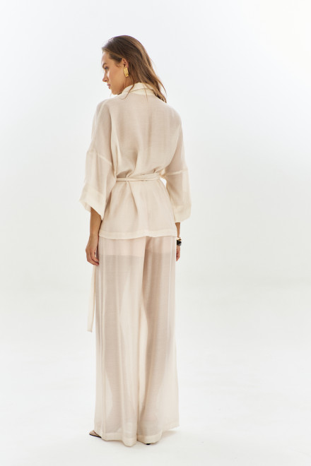 Блузка А2794/3 молочная