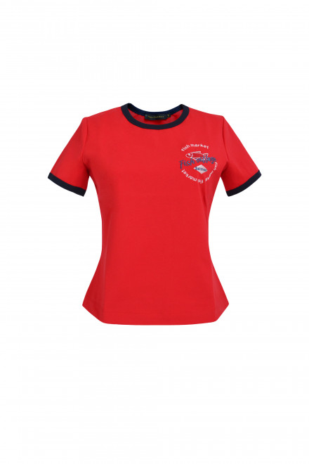 Футболка А2718/9 красная