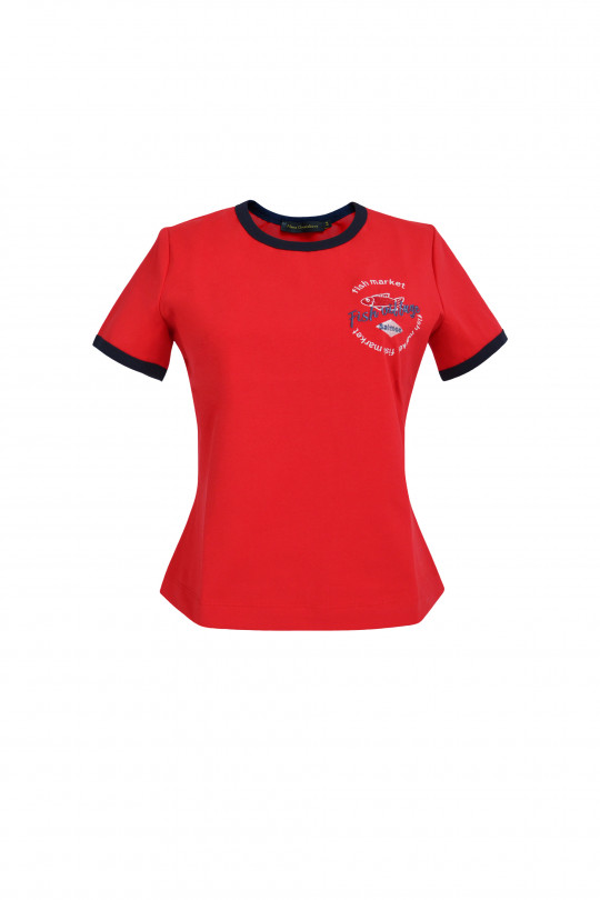 Футболка А2718/9 красная