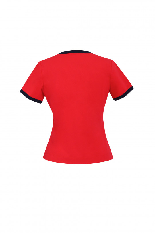 Футболка А2718/9 красная