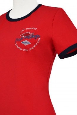 Футболка А2718/9 красная