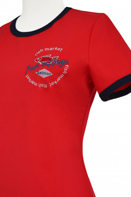 Футболка А2718/9 красная