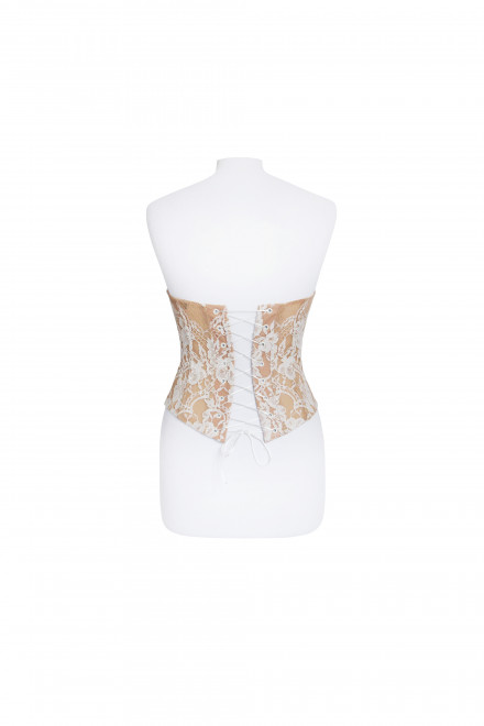 Корсет А2302/3а молочно-телесный