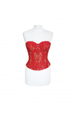 Корсет А2302/3а красный