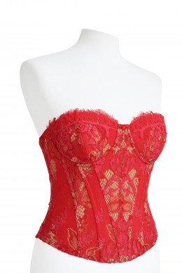 Корсет А2302/3а красный