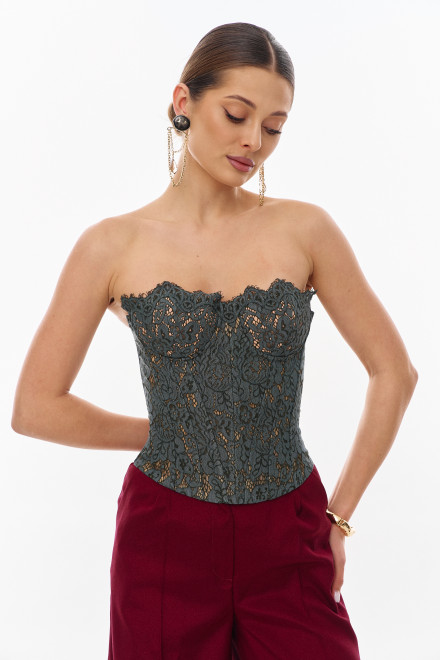 Корсет А2302/3а зелёный