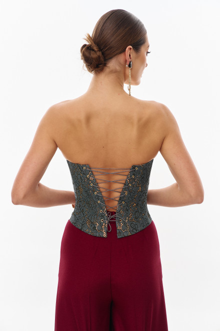 Корсет А2302/3а зелёный