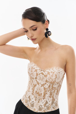 Корсет А2302/3а молочно-телесный