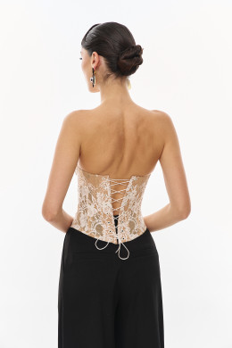 Корсет А2302/3а молочно-телесный