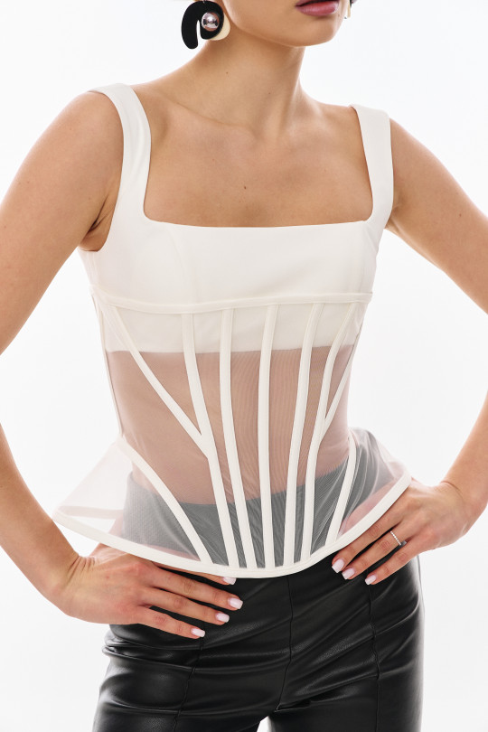 Корсет А2810/3 молочный