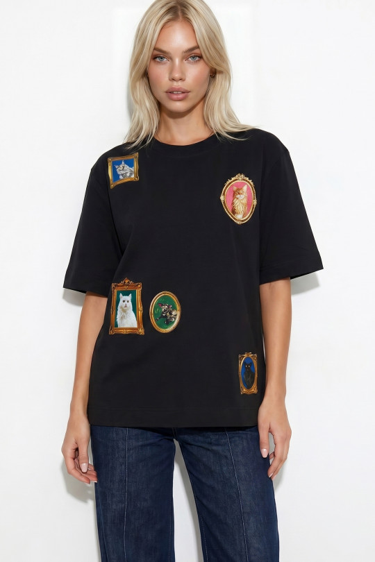 Футболка А4 чёрная